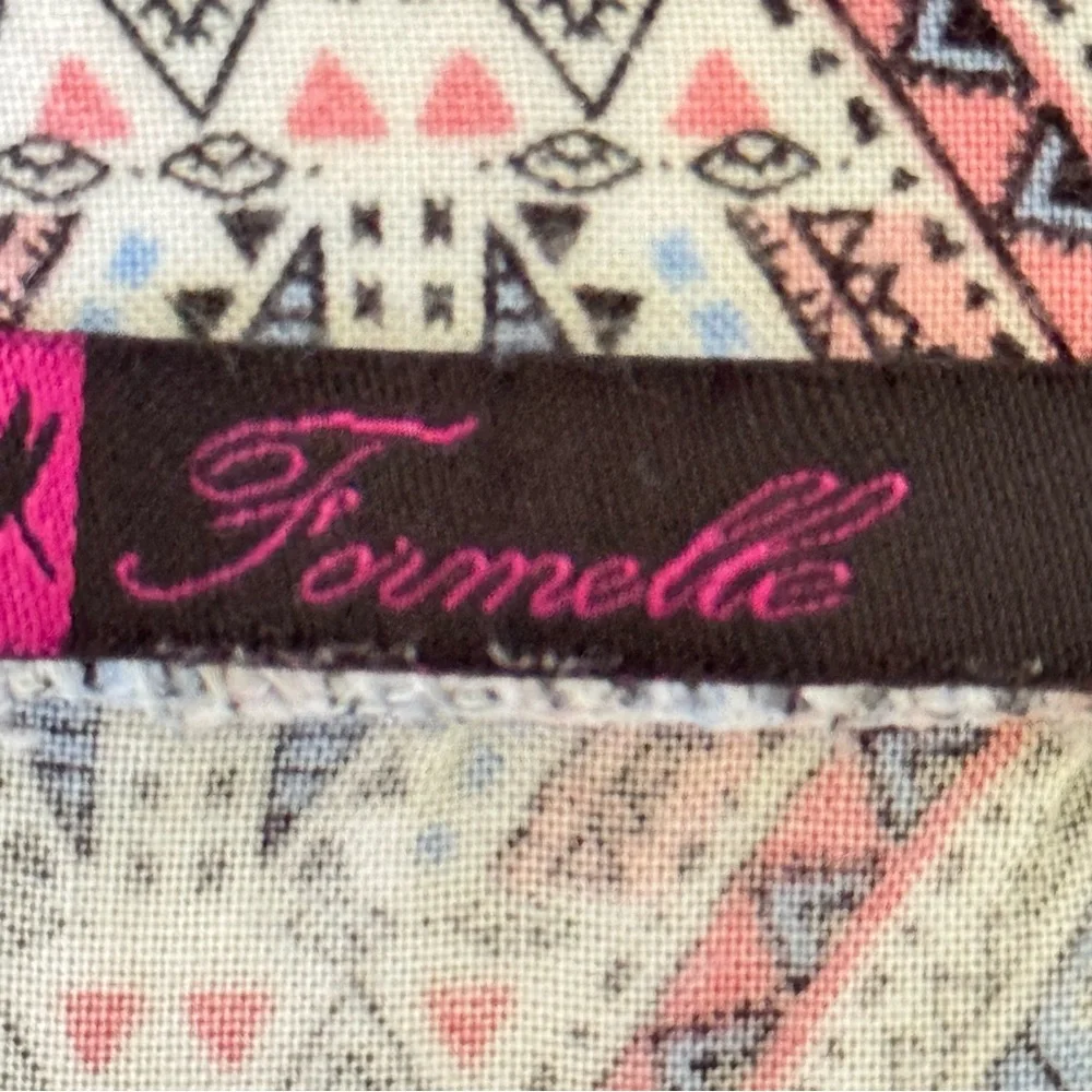 Geometric Patterned Kimono Robe - Picture 6 of 8